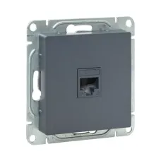 Механизм розетки RJ45 (cat5)  графит Эпика EKF