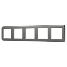 Рамка пластиковая FRM-VERSA-PL-5-GR