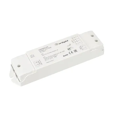 Контроллер SMART-K24-RGB (230V, 3x1A, 2.4G) (ARL, IP20 Пластик, 5 лет)
