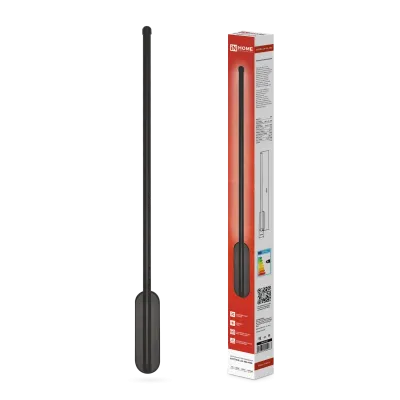 Светильник светодиодный ESTETIKA LUV-60A-40BL 10Вт 230В 4000K 700Лм 600х50x25 черный IN HOME