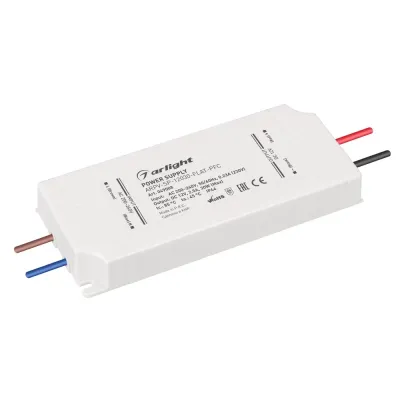 Блок питания ARPV-SP-12030-FLAT-PFC (12V, 2.5A, 30W) (IP44 Пластик, 5 лет)