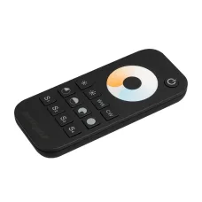Пульт SMART-R34-MIX Black 1 зона, 2.4G ARL, IP20 пластик, 5 лет