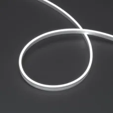 Лента герметичная MOONLIGHT-SIDE-A168-4x10mm 24V White6000 7.2 W/m, IP65, 5m, wire x2, вывод кабеля прямой