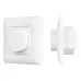 Панель SMART-P14-DIM-P-IN White 230V, 1.5A, 0/1-10V, Rotary, 2.4G ARL, IP20 пластик, 5 лет