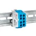 Клемма распределительная КСР с двойным винтом 2x25/2x16 синяя PROxima