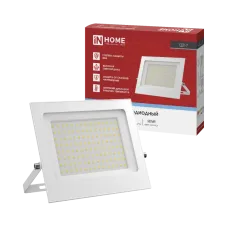 Прожектор светодиодный СДО-7 100Вт 230В 6500К IP65 белый IN HOME