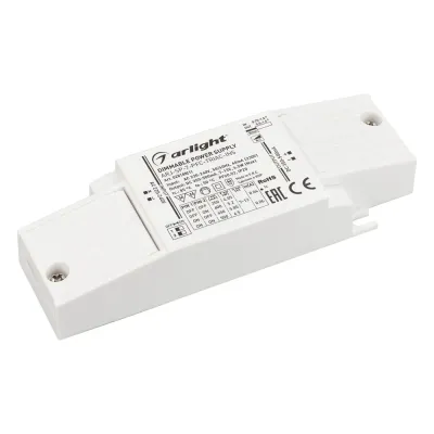 Блок питания ARJ-SP-7-PFC-TRIAC-INS (7W, 7-13V, 0.35-0.5A) ( IP20 Пластик, 5 лет)