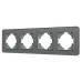 Рамка стеклянная FRM-OMALI-SFGS-4-GR Рамка стеклянная FRM-OMALI-SFGS-4-GR
