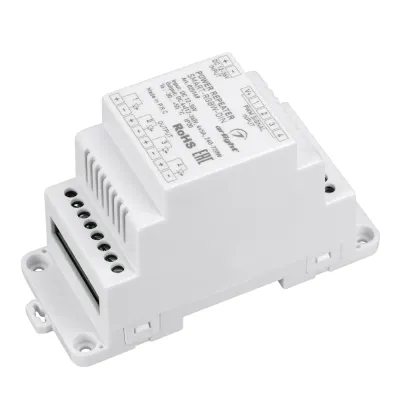 Усилитель SMART-RGBW-DIN 12-36V, 4x5A ARL, IP20 пластик, 5 лет