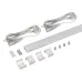 Набор для светодиодной подсветки ARL-KIT-SLIM-FC 24V Warm3000 (14 W/m, IP20, 2m) Алюминий+пластик