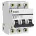 Выключатель автоматический 3P 10А (B) 4,5кА ВА 47-29 Basic