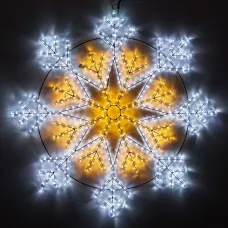 Фигура ARD-SNOWFLAKE-M12-900x900-720LED White/Warm 230V, 43W Ardecoled, IP65
