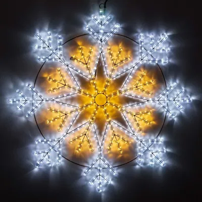 Фигура ARD-SNOWFLAKE-M12-900x900-720LED White/Warm 230V, 43W Ardecoled, IP65