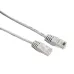 Патч-корд TERACOM Cat.5E (1Гбит/с) неэкранированный UTP оболочка PVC серый (1м)