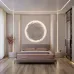 Лента герметичная MOONLIGHT-SIDE-A168-4x10мм 24V Warm2300 7.2 W/m, IP65, 5м, wire x2 вывод кабеля прямой