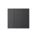 Накладка панели INTELLIGENT ARLIGHT KNX-23-2G-SUF Dark Grey (Backlight) (IARL, IP20 металл, 2 года)