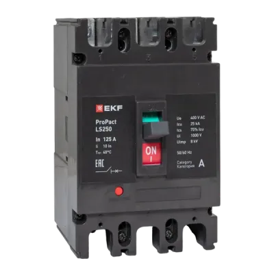 LS250 25кА 3P 125А ProPact EKF