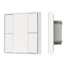 Панель кнопочная KNX-301-22-4-SH-IN White BUS, Frame IARL, IP20 пластик, 3 года INTELLIGENT