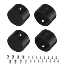 Заглушка WPH-FLEX-D22-360deg BLACK ALU глухая (ARL, металл)