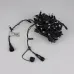 Гирлянда светодиодная декоративная ARD-STRING-PRO-10000-BLACK-95LED-LIVE RGBW-DMX 24V, 10W ARDCL, IP65