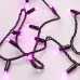 Гирлянда светодиодная декоративная ARD-STRING-CLASSIC-10000-BLACK-100LED-STD PINK 230V, 7W ARDCL, IP65