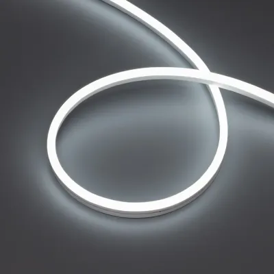 Лента светодиодная герметичная HALO-SIDE-A160-06x13mm 24V White6000 (10 W/m, IP67, 5m, wire x1) (ARL, 160 LED/m)