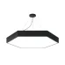 Светильник LED ЭРА Geometria SPO-122-B-40K-066 Hexagon 66Вт 4000К 5300Лм IP40 800*800*80 черный подвесной Светильник LED ЭРА Geometria SPO-122-B-40K-066 Hexagon 66Вт 4000К 5300Лм IP40 800*800*80 черный подвесной