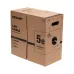 Витая пара U/UTP, CAT 5e, PVC, 2PR, 24AWG, INDOOR, SOLID, серый, РФ