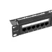 Патч-панель 19' CAT5e 1U 24 порта UTP RJ45 Dual IDC с органайзером