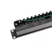 Патч-панель 19' CAT5e 1U 24 порта STP RJ45 Dual IDC