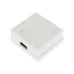Розетка компьютерная внешняя 2-порта RJ-45 8P8C UTP неэкранированная кат6,