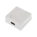 Розетка компьютерная внешняя 2-порта RJ-45 8P8C FTP экранированная кат6,
