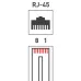 Джек RJ-45 8P8C CAT 5e