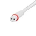 Соединительный кабель (2pin) герметичный (IP67) 2х0.35 кв мм белый