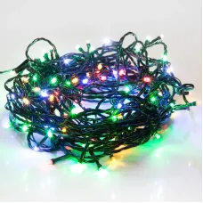 Гирлянда Твинкл Лайт 6 м, темно-зеленый ПВХ, 40 LED, мультиколор