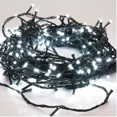 Гирлянда Твинкл Лайт 15 м, темно-зеленый ПВХ, 120 LED, белый