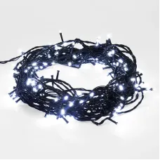 Гирлянда светодиодная универсальная 200 LED белые 20 м, с контроллером