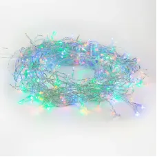 Гирлянда Твинкл Лайт 15 м, прозрачный ПВХ, 120 LED, мультиколор