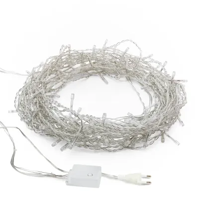 Гирлянда Твинкл-Лайт 20 м, прозрачный ПВХ, 160 LED, белый
