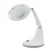 Лупа настольная 3D+12D 48 LED, белая