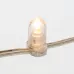 Гирлянда LED клип-лайт 12 V, прозрачный ПВХ, 150 мм, диодов тёплый белый