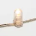 Гирлянда LED клип-лайт 12 V, прозрачный ПВХ, 150 мм, диодов тёплый белый, Flashing белый