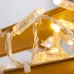 Фигура светодиодная Звезда 50 см, 80 светодиодов, с трубой и подвесом, свечение тёплый белый