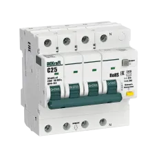 АВДТ 3P+N 25А 30мА AC х-ка C ДИФ-103 4.5кА