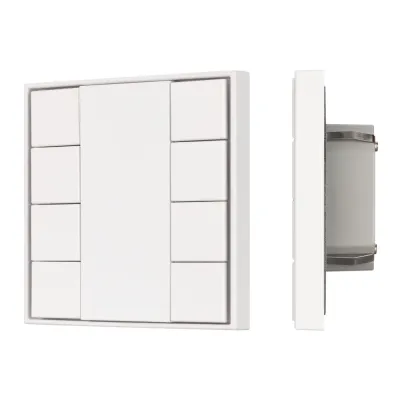 Панель кнопочная KNX-301-22-8-SH-IN White BUS, Frame IARL, IP20 пластик, 3 года