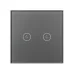 Выключатель сенсорный SWT-OMALI-S02-ZB-GR 250V, 10A, Zigbee Стекло