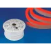 Лента светодиодная гибкая герметичная ULS-N21-2835-120LED/m-8mm-IP67-220V-8W/m-50M-RED. NEON. Бобина 50 м. Красный свет