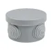 Коробка распаячная с крышкой КМР-040-039 наружная, 85х40, АБС, серая, 4 входа, IP54 EKF PROxima Коробка распаячная с крышкой КМР-040-039 наружная, 85х40, АБС, серая, 4 входа, IP54 EKF PROxima