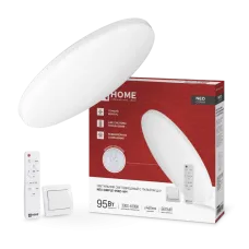 Светильник светодиодный NEO SIMPLE-95RC-WH 95Вт 230В 3000-6500K 7600Лм 460x67мм с пультом ДУ белый IN HOME