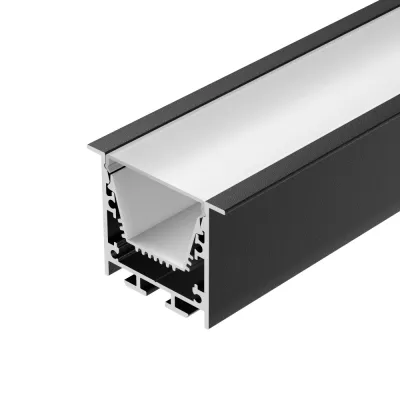 Профиль LINIA45-F-TRAY-3000 BLACK Алюминий